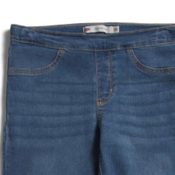 NEW LEVIS Big Girls Pull On Flare Jeans Color:Sweetwater 725 1j6 - Picture 3 of 4